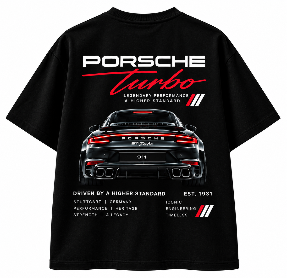 Turbo Performance Oversized tees