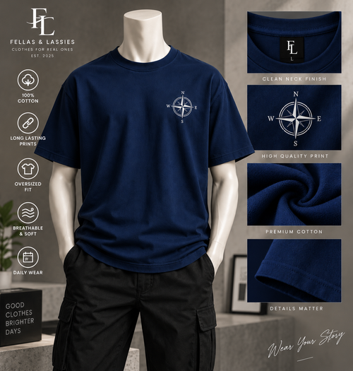 Compass Oversized tees