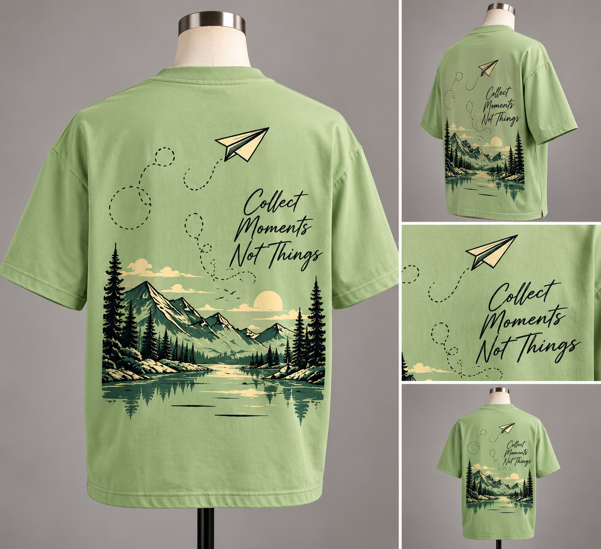 Collect Moments Not Things - Oversized T-Shirt