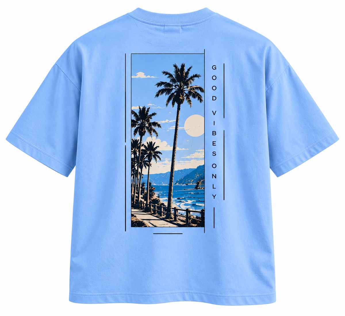 Good Vibes Only – Oversized T-Shirt