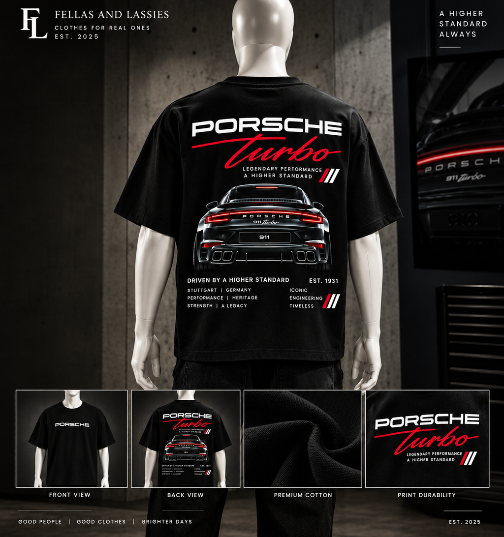 Turbo Performance Oversized tees