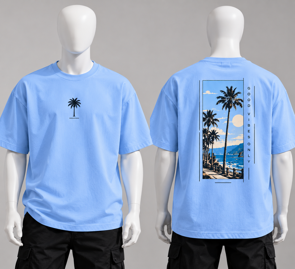 Good Vibes Only – Oversized T-Shirt