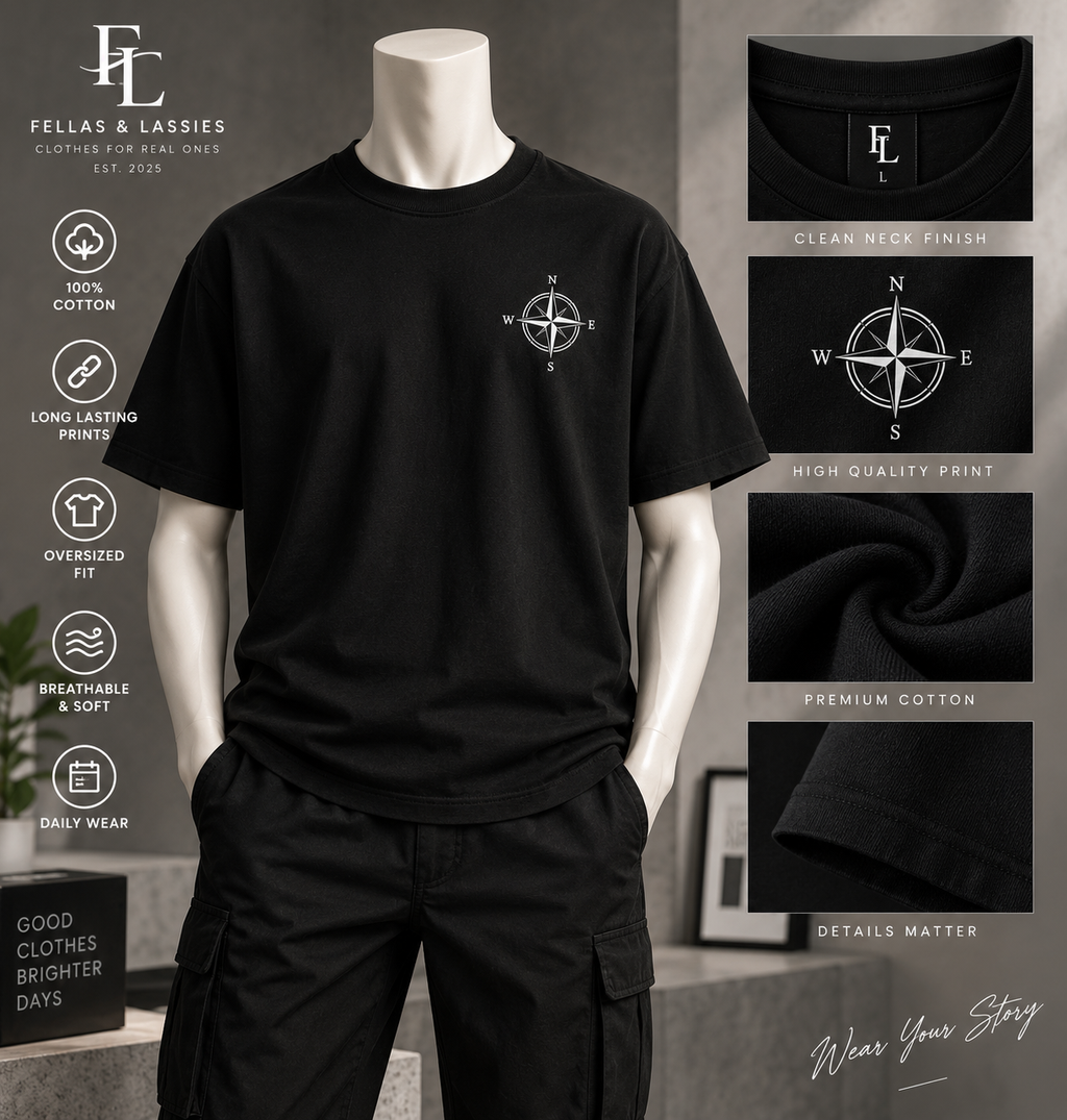 Compass Oversized tees
