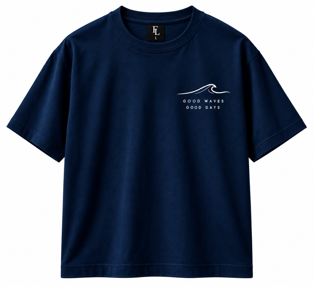 Good Waves Good Days Oversized tees
